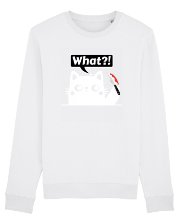 Funny Killer Kitty White