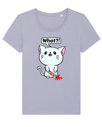 Funny Killer Kitty Lavender