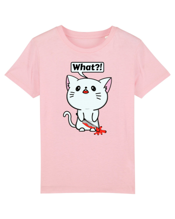 Funny Killer Kitty Cotton Pink
