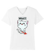 Funny Killer Kitty Tricou mânecă scurtă guler V Bărbat Presenter