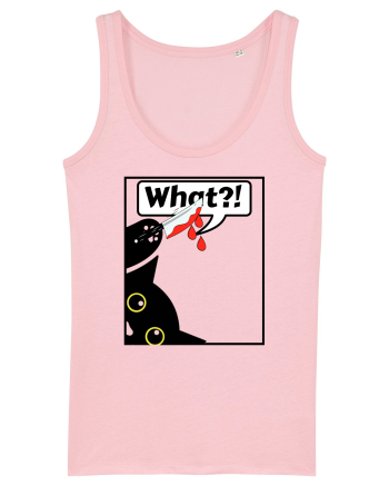 Funny Killer Kitty Cotton Pink
