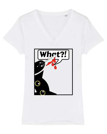 Funny Killer Kitty White