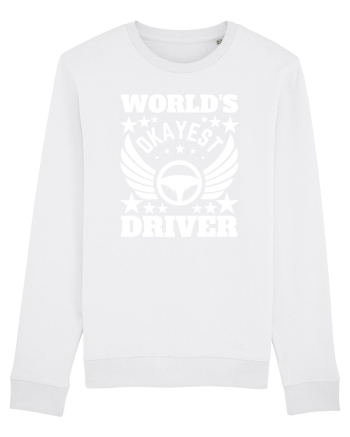 World'S Okayest Driver White