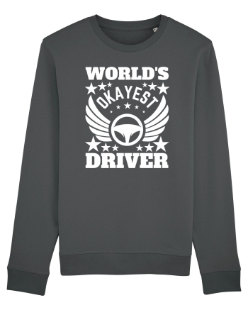 World'S Okayest Driver Anthracite