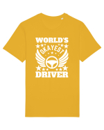 World'S Okayest Driver Tricou mânecă scurtă Unisex Rocker