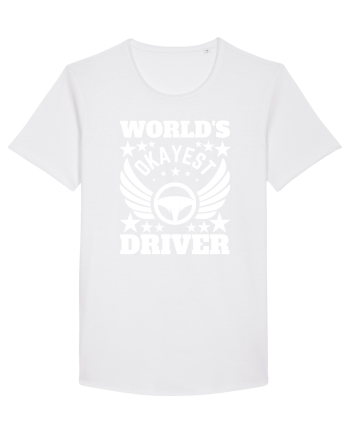 World'S Okayest Driver White