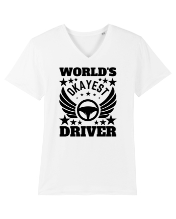 World'S Okayest Driver White