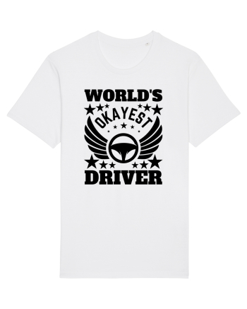 World'S Okayest Driver White