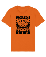 World'S Okayest Driver Tricou mânecă scurtă Unisex Rocker