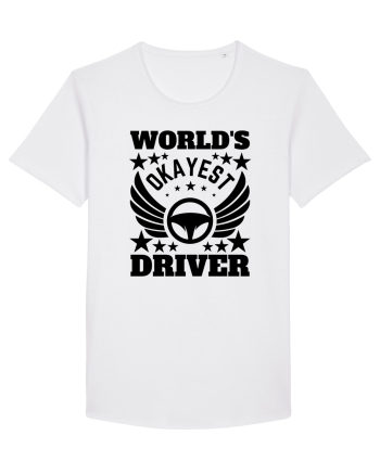 World'S Okayest Driver White