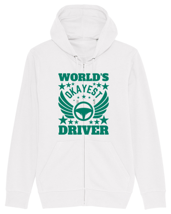 World'S Okayest Driver White