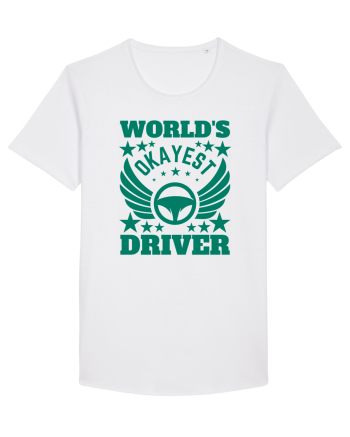 World'S Okayest Driver White