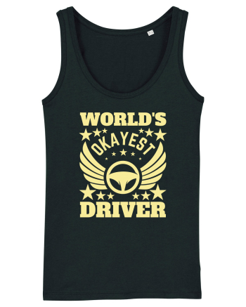 World'S Okayest Driver Black