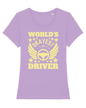 World'S Okayest Driver Lavender Dawn
