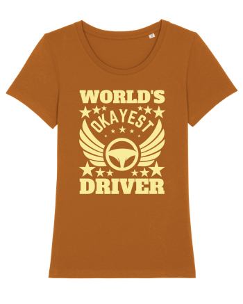 World'S Okayest Driver Roasted Orange