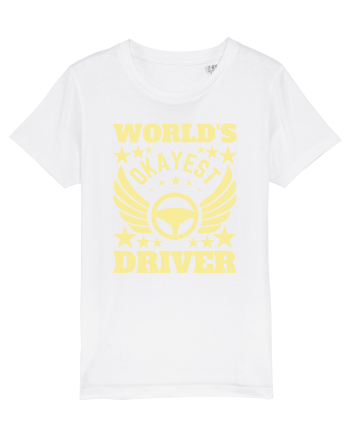 World'S Okayest Driver White
