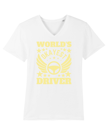 World'S Okayest Driver White