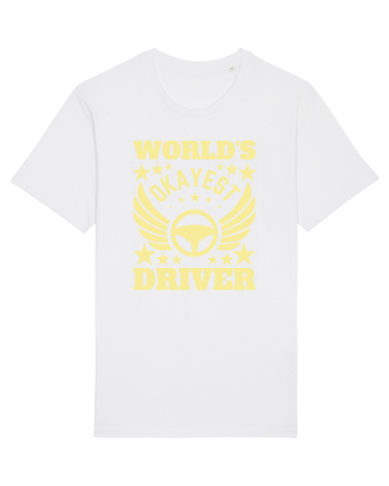 World'S Okayest Driver White