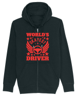 World'S Okayest Driver Hanorac cu fermoar Unisex Connector