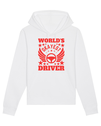 World'S Okayest Driver White