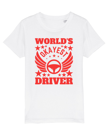 World'S Okayest Driver White