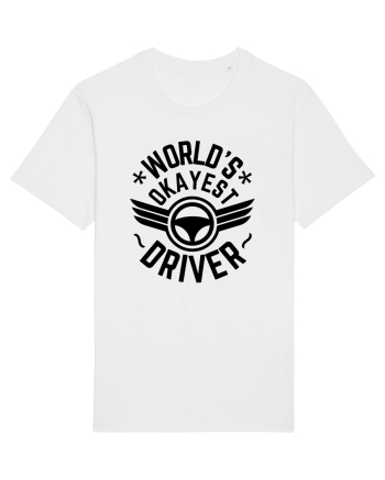World'S Okayest Driver White