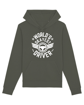 World'S Okayest Driver Khaki