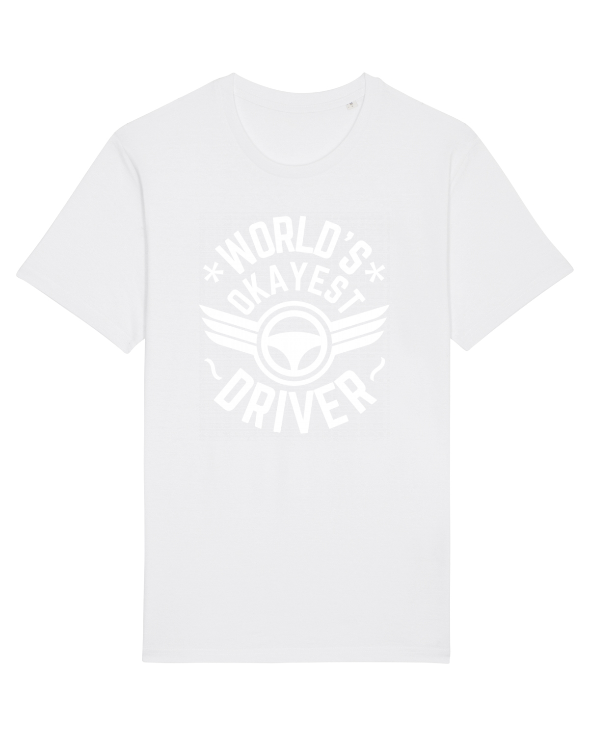 Tricou mânecă scurtă Unisex Rocker White