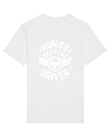 World'S Okayest Driver White
