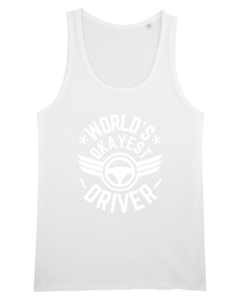 World'S Okayest Driver White