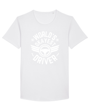 World'S Okayest Driver White