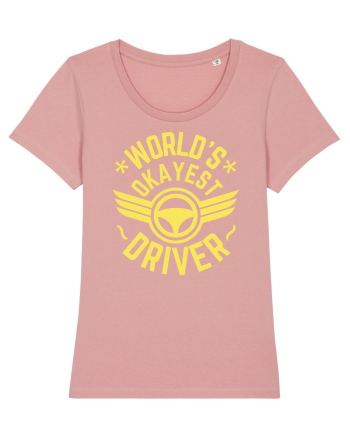 World'S Okayest Driver Canyon Pink