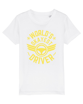 World'S Okayest Driver White