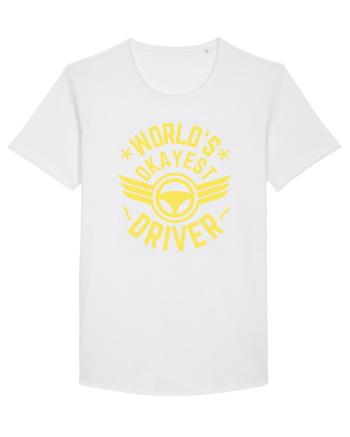 World'S Okayest Driver White