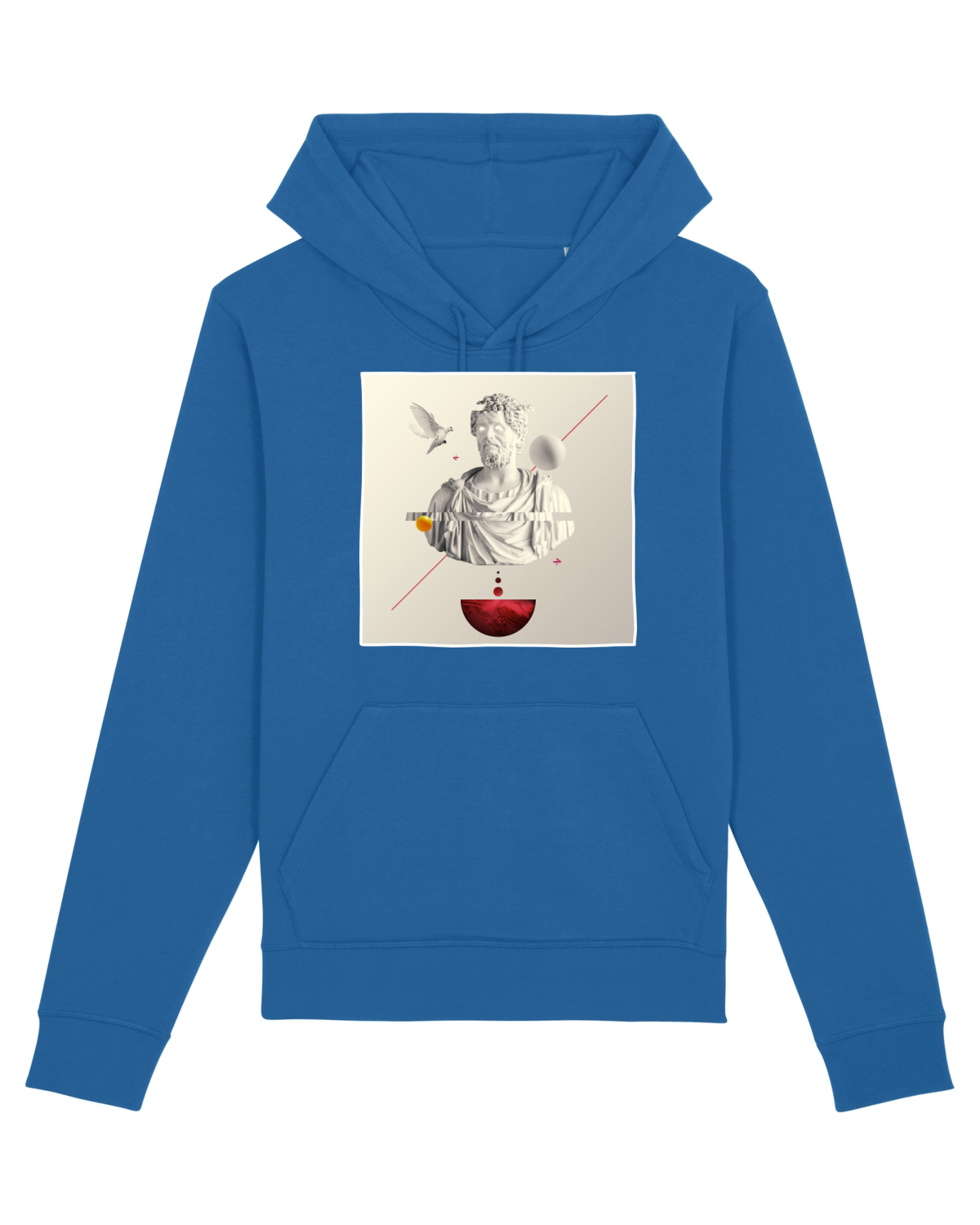 Hanorac Unisex Drummer Royal Blue