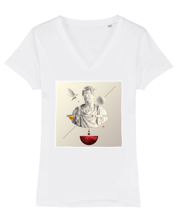 Marcus Aurelius Statue White