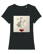 Marcus Aurelius Statue Tricou mânecă scurtă guler larg fitted Damă Expresser