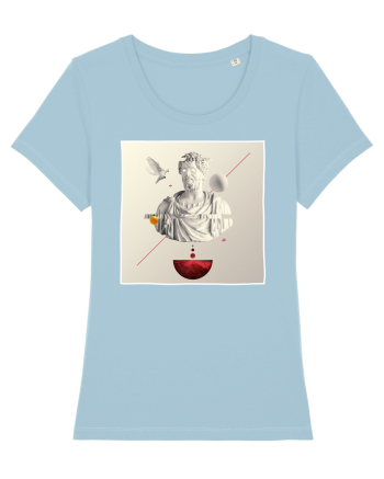 Marcus Aurelius Statue Sky Blue