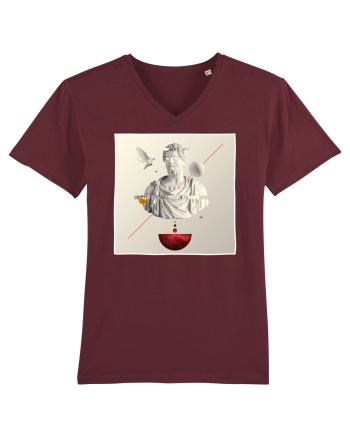 Marcus Aurelius Statue Burgundy