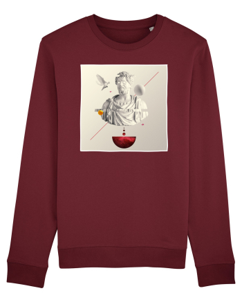Marcus Aurelius Statue Burgundy