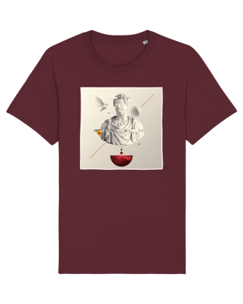 Marcus Aurelius Statue Burgundy