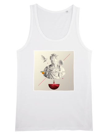 Marcus Aurelius Statue White