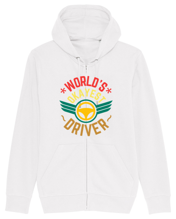 World'S Okayest Driver White