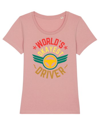 World'S Okayest Driver Canyon Pink