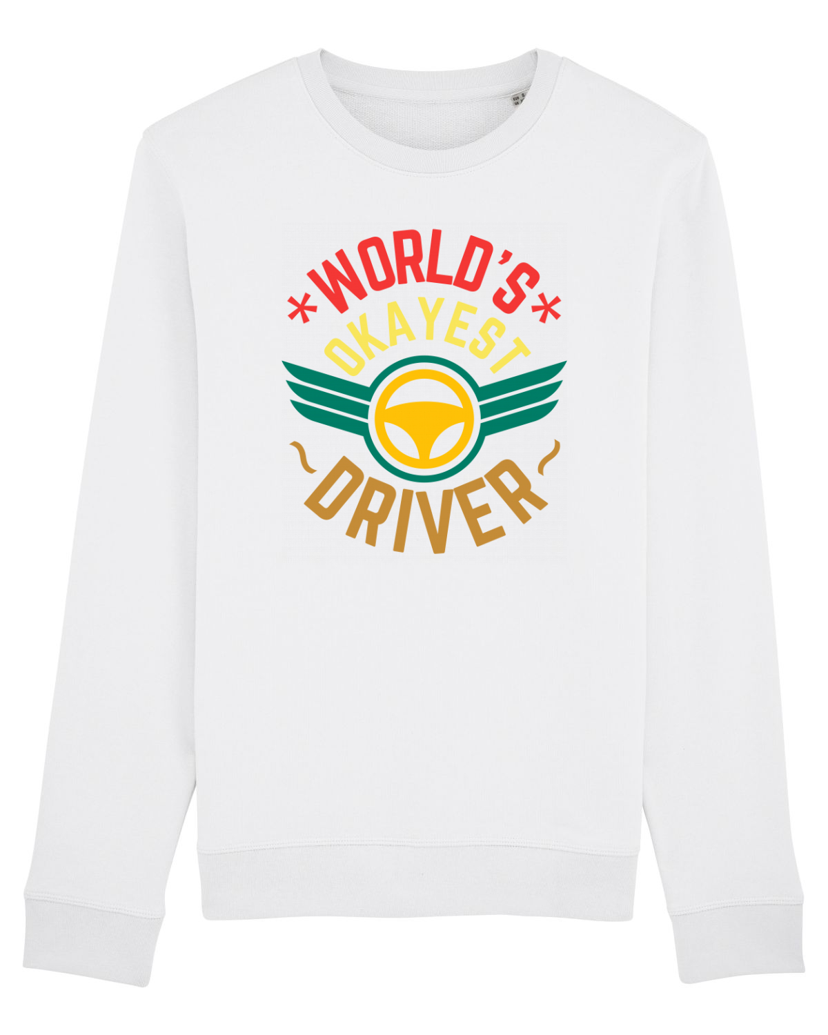 Bluză mânecă lungă Unisex Rise White