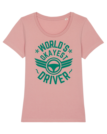 World'S Okayest Driver Canyon Pink