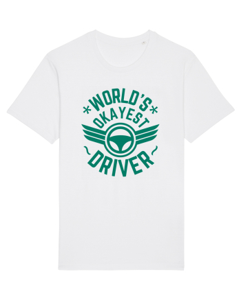 World'S Okayest Driver White