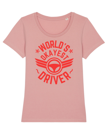 World'S Okayest Driver Canyon Pink