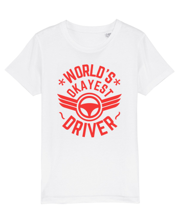 World'S Okayest Driver White