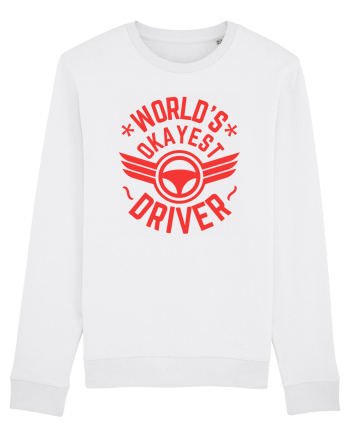 World'S Okayest Driver White
